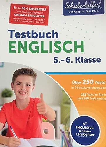 Schülerhilfe Testbuch ENGLISCH 5.- 6. Klasse