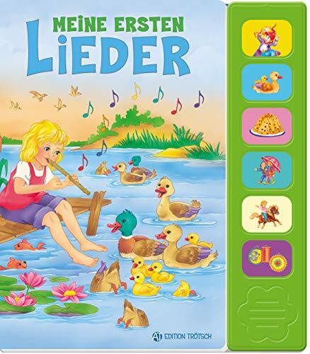 Soundbuch Meine ersten Kinderlieder mit Stoppfunktion: Beschäftigungsbuch Soundbuch Liederbuch Geräuschebuch (Soundbücher)