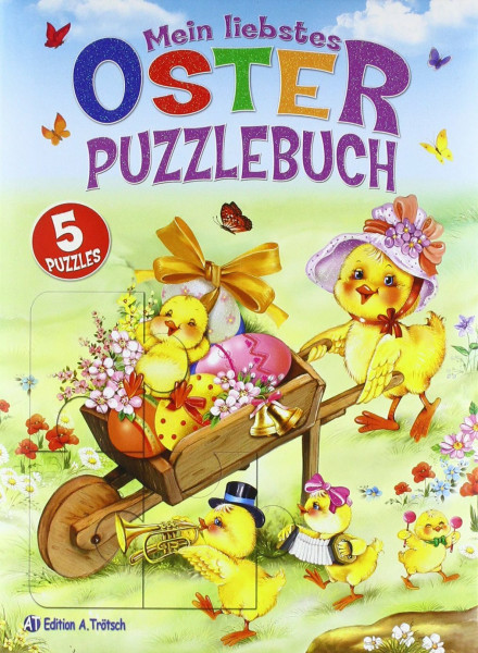 Trötsch Oster Puzzlebuch, Ostergeschenk, Kinderbuch: Beschäftigungsbuch für Kinder (Ostern: Kinderbücher)