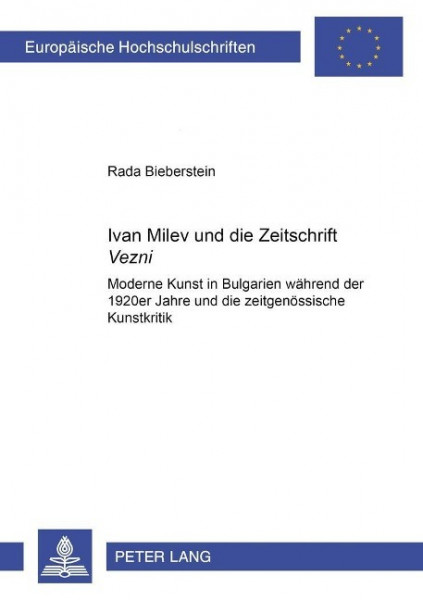 Ivan Milev und die Zeitschrift Vezni
