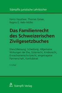 Das Familienrecht des Schweizerischen Zivilgesetzbuches