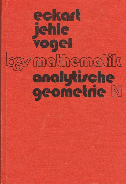 bsv mathematik: Analytische Geometrie