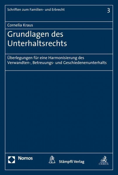 Grundlagen des Unterhaltsrechts