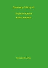 Kleine Schriften zur Indologie