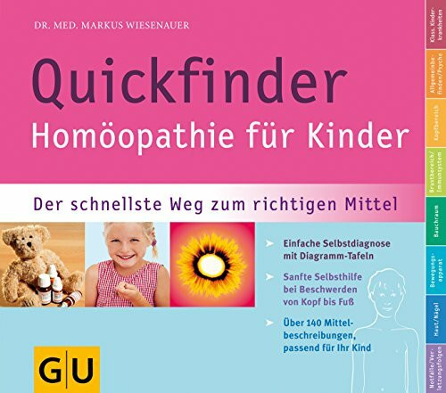 Quickfinder Homöopathie für Kinder. Der schnellste Weg zum richtigen Mittel: Der schnellste Weg zum richtigen Mittel. Einfache Selbstdiagnose mit ... Mittelbeschreibungen, passend für Ihr Kind