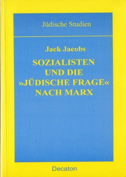 Sozialisten und die "jüdische Frage" nach Marx