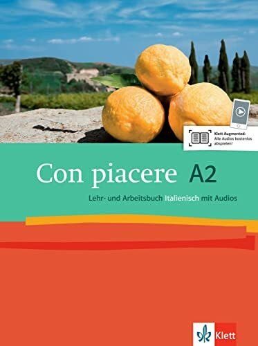 Con piacere A2: Kurs- und Übungsbuch mit Audios