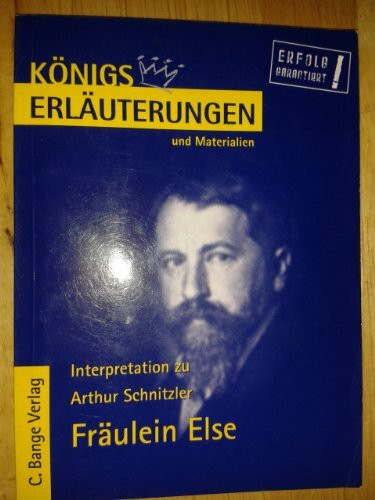 Königs Erläuterungen und Materialien, Bd.428, Fräulein Else
