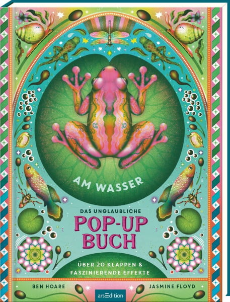 Das unglaubliche Pop-up-Buch – Am Wasser: Über 20 Klappen & faszinierende Effekte | Hochwertiges Pop-up-Buch zum Staunen für Kinder ab 6 und die ganze Familie