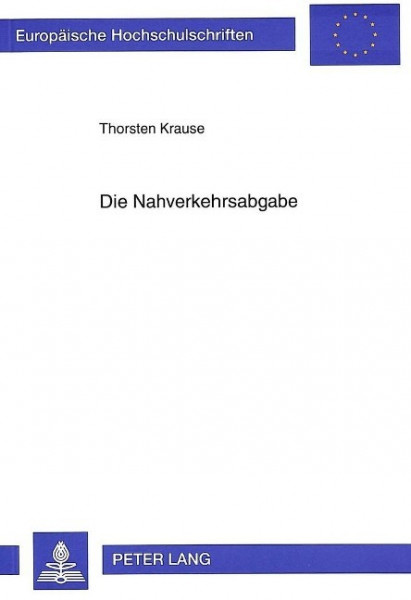Die Nahverkehrsabgabe