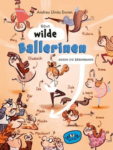 Neun wilde Ballerinen: Gegen die Bärenbande