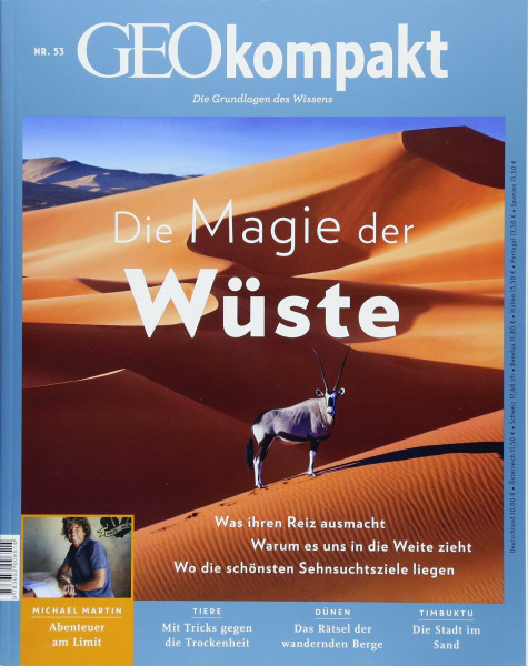 GEOkompakt / GEOkompakt 53/2017 - Die Magie der Wüste