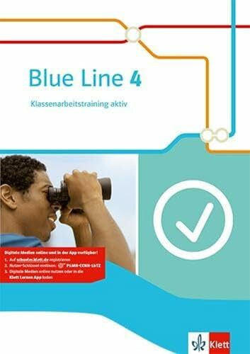 Blue Line 4: Klassenarbeitstraining aktiv mit Mediensammlung Klasse 8 (Blue Line. Ausgabe ab 2014)