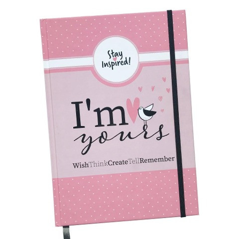 Notizbuch DIN A5 dotted mit Hardcover in Pink mit Lesezeichen und Gummiband. Hochwertiges Bullet Journal Buch A5 2019 gepunktet. Hardcover Notizbuch, Notizheft, Tagebuch in rosa