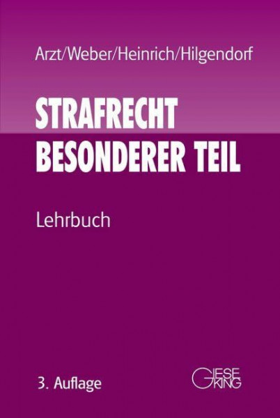 Strafrecht, Besonderer Teil: Lehrbuch