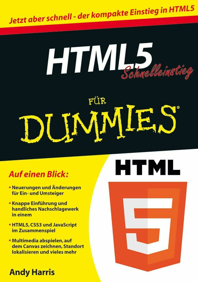 Wiley-Vch HTML5 Schnelleinstieg Für Dummies