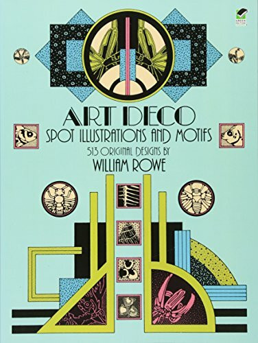 Art Deco Spot Illustrations and Motifs: 513 Original Designs (Dover Pictorial Archive Series)