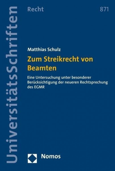 Zum Streikrecht von Beamten