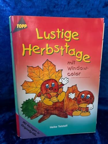 Lustige Herbsttage mit Windowcolor