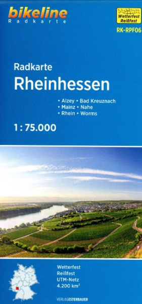 Radkarte Rheinhessen 1 : 75.000 (RK-RPF06)