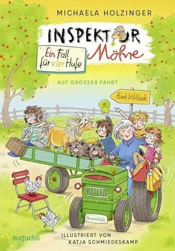 Inspektor Möhre - Ein Fall für vier Hufe: Auf großer Fahrt: Spannendes Vorlesebuch für Kinder ab 5 Jahre (Pony Möhre, Band 3)