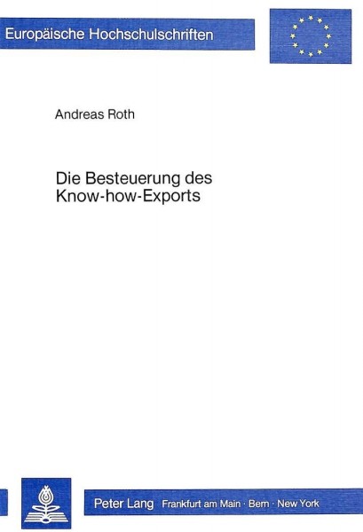 Die Besteuerung des Know-How-Exports