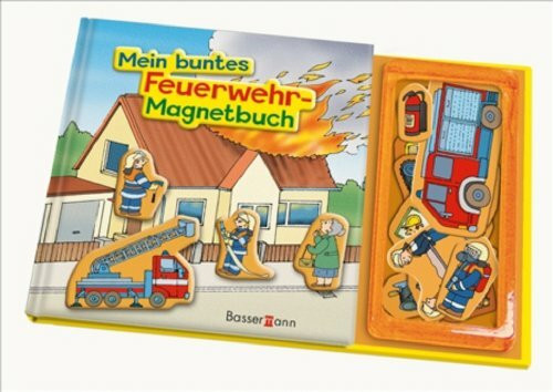 Mein buntes Feuerwehr-Magnetbuch