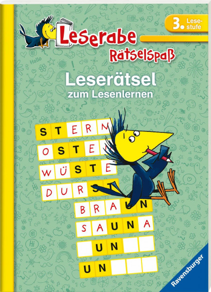 Leserabe: Leserätsel zum Lesenlernen (3. Lesestufe) (Leserabe - Rätselspaß)