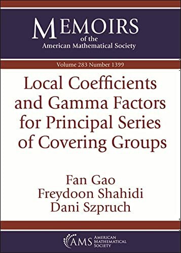 Local Coefficients and Gamma Factors for Principal Series of Covering Groups (Memoirs of the American Mathematical Society, 283)