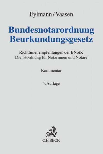 Bundesnotarordnung, Beurkundungsgesetz