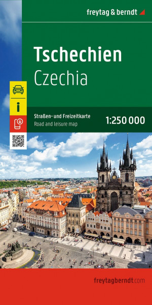 freytag & berndt Straßenkarte Tschechien 1:250.000
