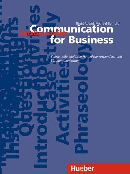 Communication for Business, Satzbausteine