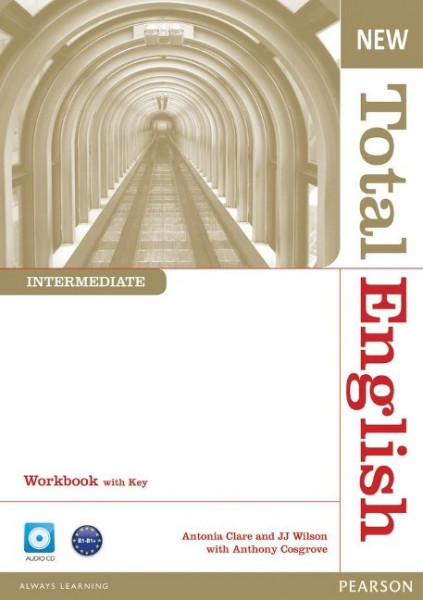 New Total English Intermediate Workbook with Key and Audio CD Pack