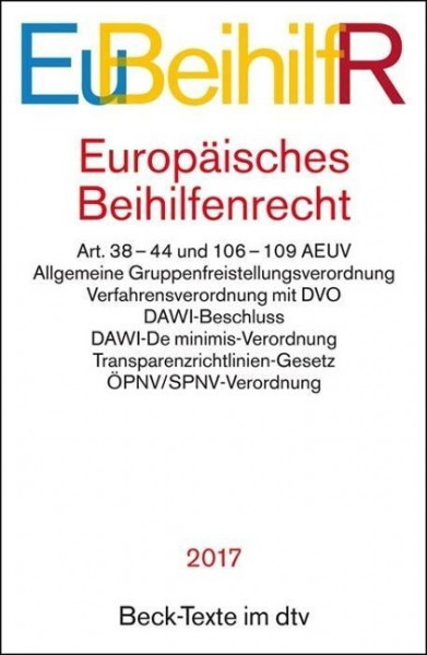 Europäisches Beihilfenrecht