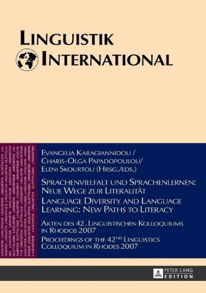 Sprachenvielfalt und Sprachenlernen: Neue Wege zur Literalität. Language Diversity and Language Lear