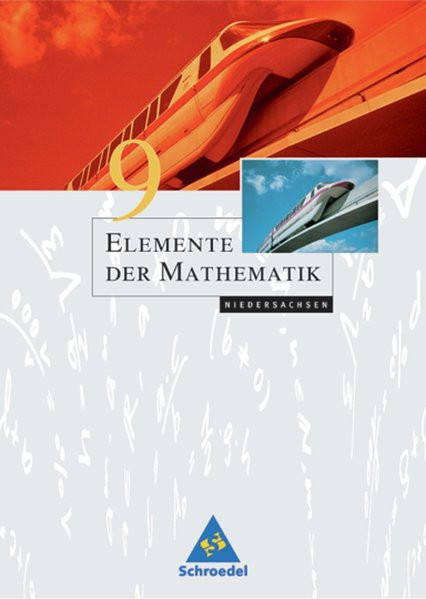 Elemente der Mathematik SI - Ausgabe 2004 für Niedersachsen: Schülerband 9