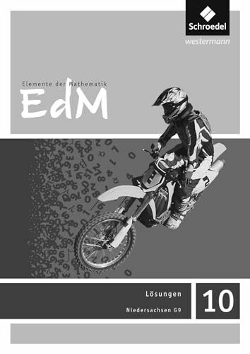Elemente der Mathematik SI - Ausgabe 2015 für Niedersachsen G9: Lösungen 10: Sekundarstufe 1 - Ausgabe 2015