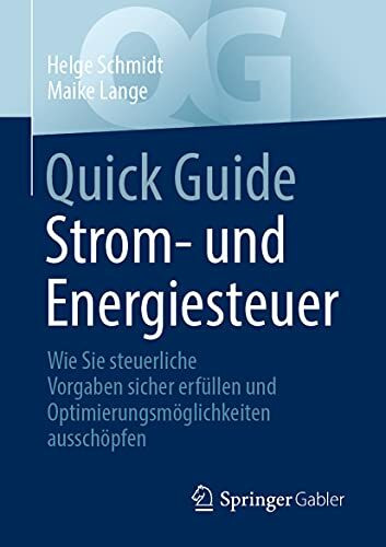 Quick Guide Strom- und Energiesteuer: Wie Sie steuerliche Vorgaben sicher erfüllen und Optimierungsmöglichkeiten ausschöpfen