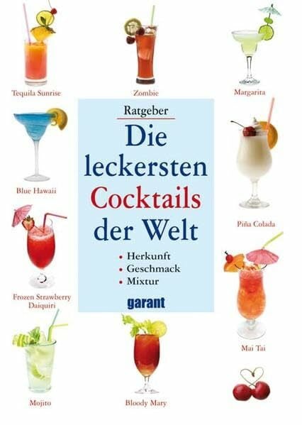 Die leckersten Cocktails: Herkunft - Geschmack - Mixtur