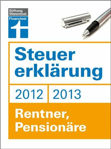 Steuererklärung 2012/2013 - Rentner, Pensionäre