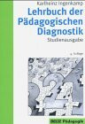 Lehrbuch der Pädagogischen Diagnostik (Beltz Grüne Reihe)
