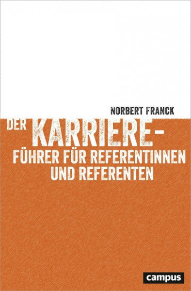 Der Karriereführer für Referentinnen und Referenten