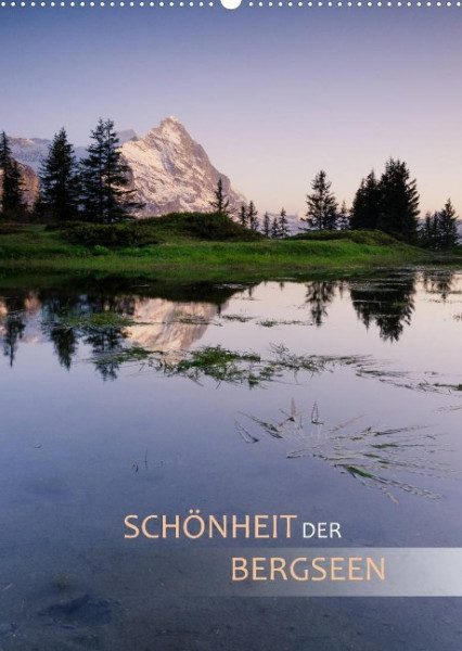 Schönheit der Bergseen (Wandkalender 2022 DIN A2 hoch)
