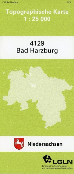 Bad Harzburg 1 : 25 000. (TK 4129)