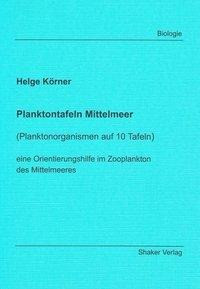 Planktontafeln Mittelmeer
