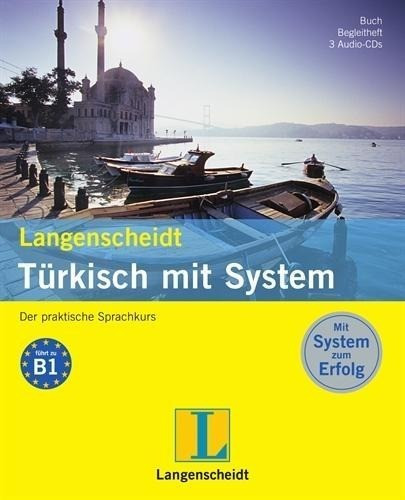 Langenscheidt Türkisch mit System - Set aus Buch, Begleitheft, 3 Audio-CDs