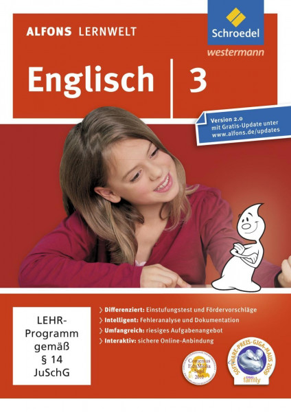Alfons Lernwelt Lernsoftware Englisch 3. DVD-ROM
