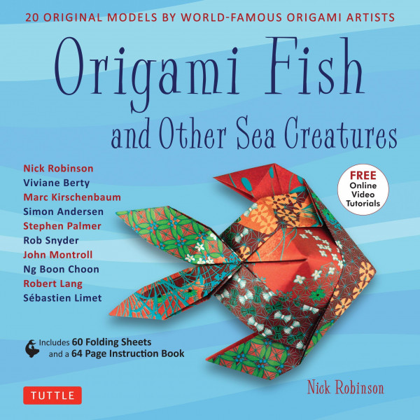 Origami Fish and Other Sea Creatures Kit