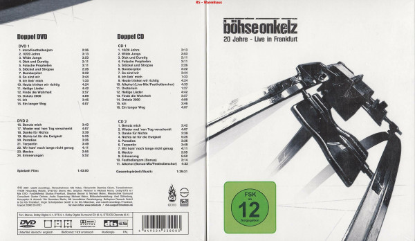 Böhse Onkelz - 20 Jahre - Live in Frankfurt (2 DVDs)