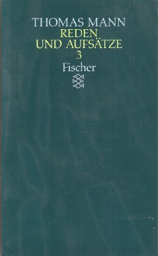 Reden und Aufsätze 3
